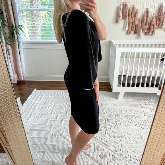 Joseph Ribkoff Crystal Embellished Dress 183026 $234 - Picture 5 of 6